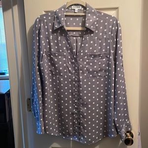 Express polkadot portifino top